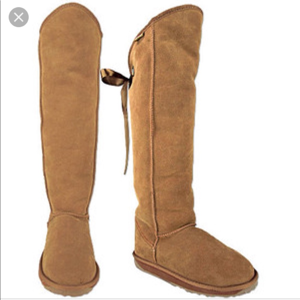 EMU Chestnut Knee high boots size 7